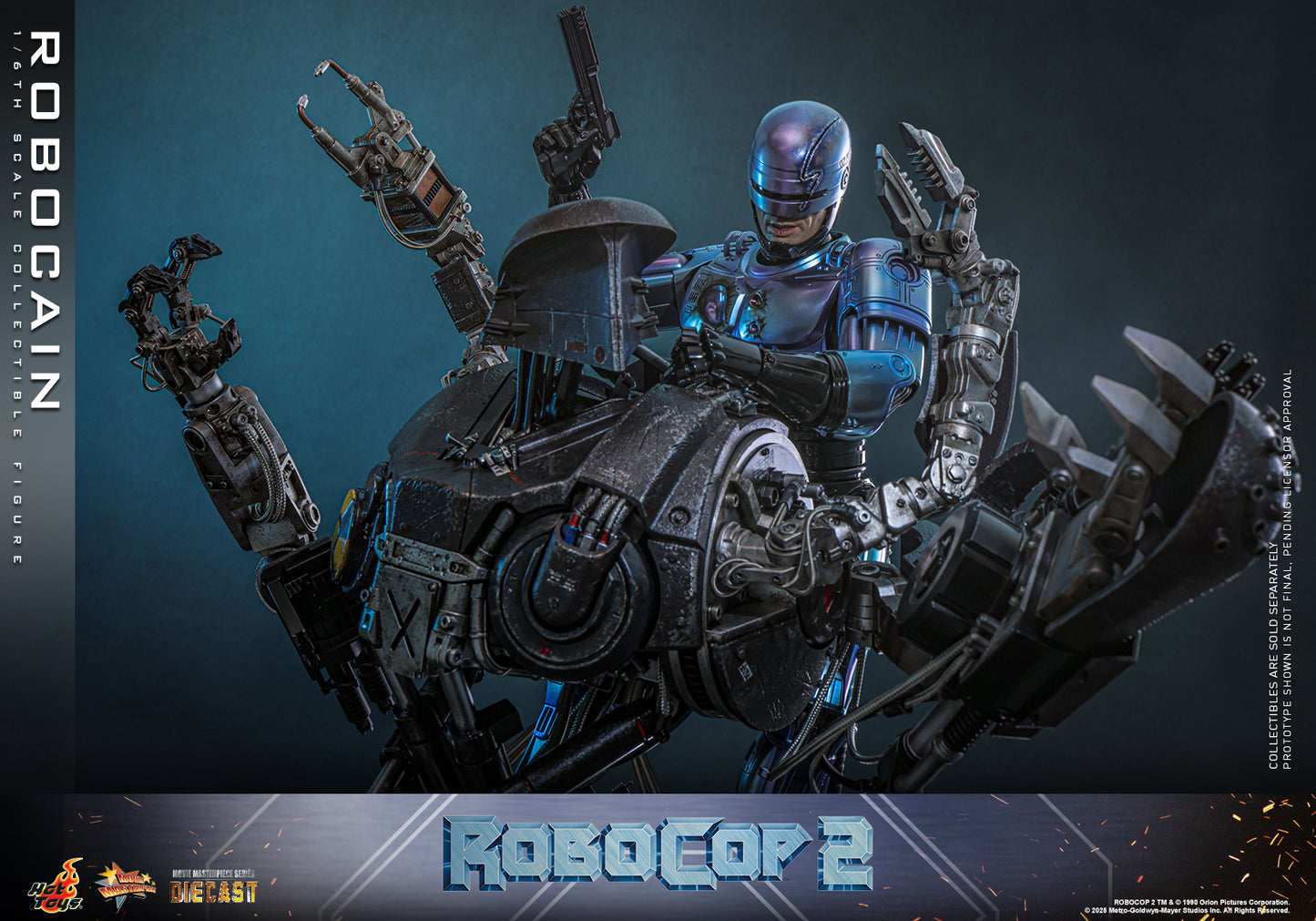 Hot Toys – MMS828D75 – Robocop 2: Robocain 1/6th scale Diecast Collectible Figure