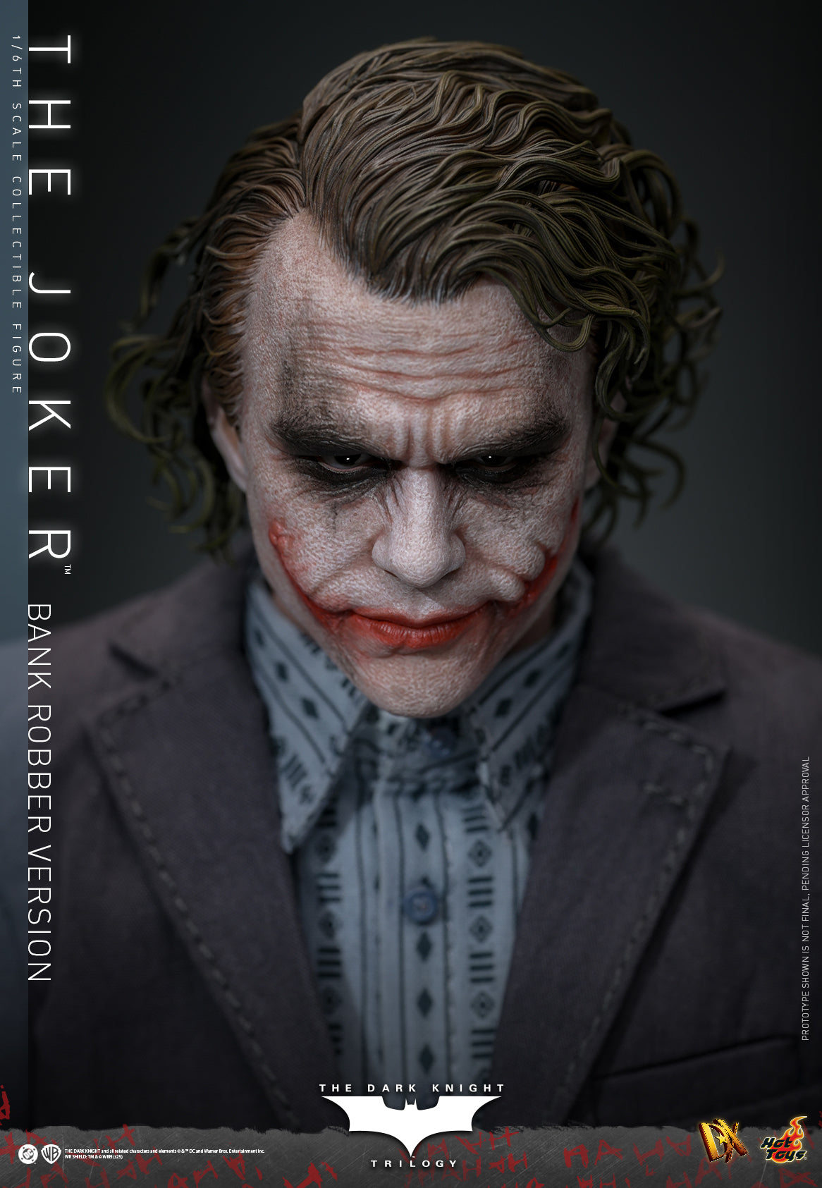 Hot Toys – DX50 – The Dark Knigh Trilogy: The Joker (Bank Robber Version) 1/6th scale Collectible Figure