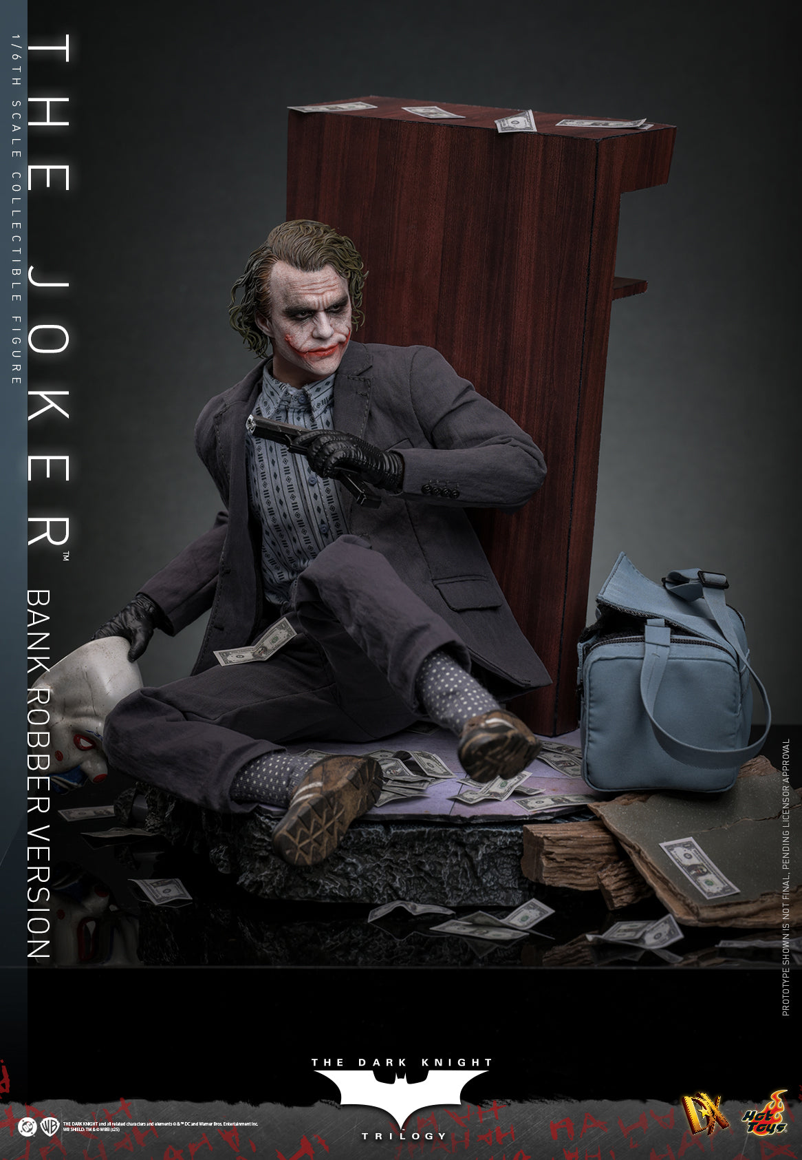 Hot Toys – DX50 – The Dark Knigh Trilogy: The Joker (Bank Robber Version) 1/6th scale Collectible Figure