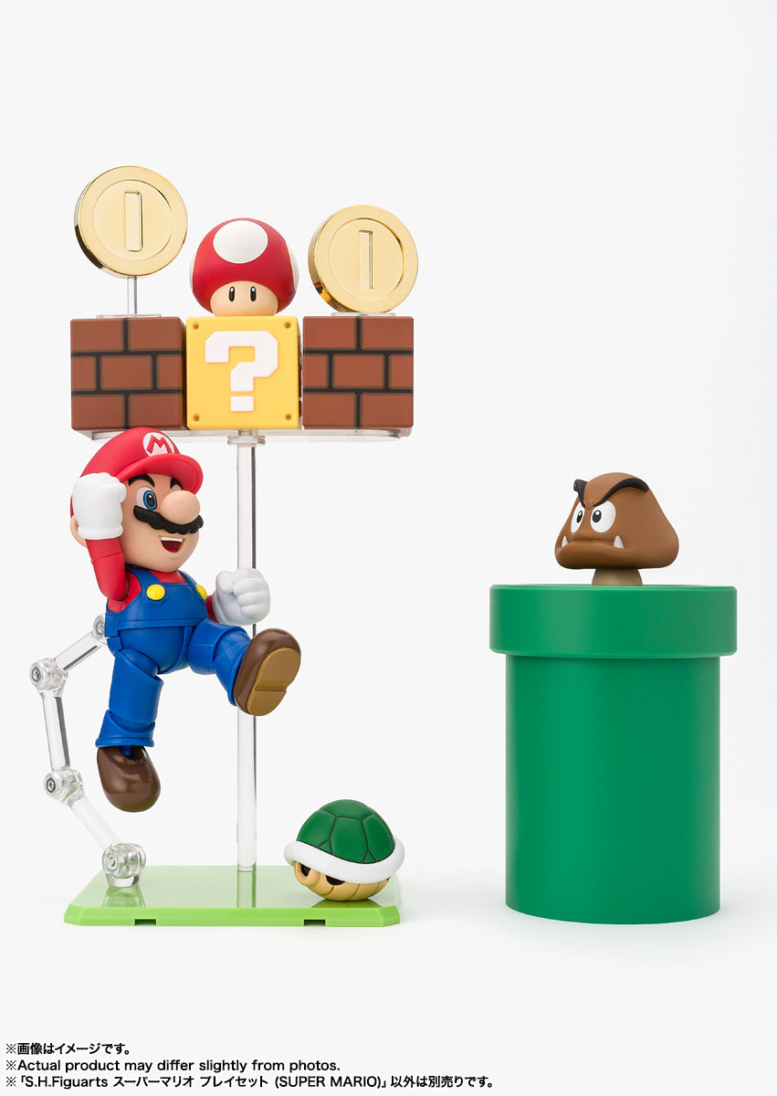 Tamashii Nations - S.H.Figuarts - SUPER MARIO PLAYSET (SUPER MARIO)