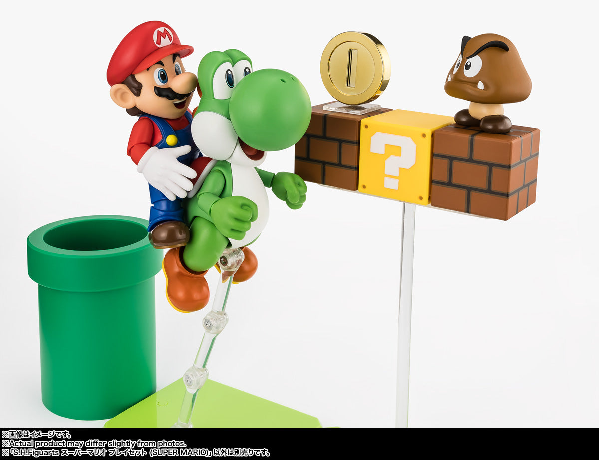 Tamashii Nations - S.H.Figuarts - SUPER MARIO PLAYSET (SUPER MARIO)