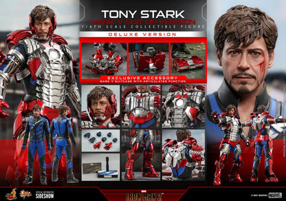 Hot Toys - MMS600 - Iron Man 2: Tony Stark (Mark V Suit Up Ver.) Deluxe