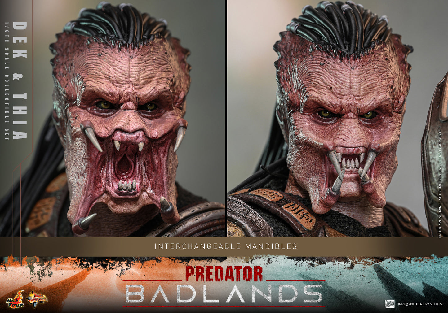Hot Toys – MMS850 – Predator: Badlands: Dek & Thai 1/6th scale Collectible Set