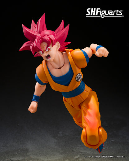 Tamashii Nations - S.H.Figuarts - Dragon Ball Super: SUPER SAIYAN GOD SON GOKU (GOD AURA) PRE-ORDER