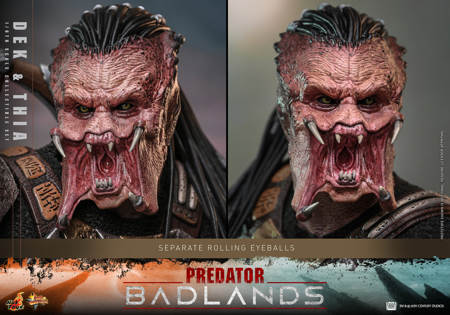 Hot Toys – MMS850 – Predator: Badlands: Dek & Thai 1/6th scale Collectible Set