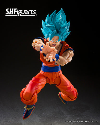 Tamashii Nations - S.H.Figuarts - Dragon Ball Super: SUPER SAIYAN GOD SUPER SAIYAN SON GOKU (BLUE POWER TRANSCENDING LIMITS)