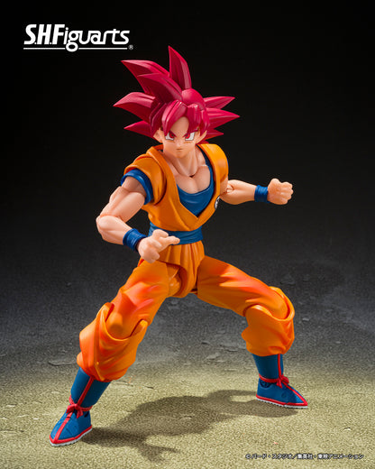 Tamashii Nations - S.H.Figuarts - Dragon Ball Super: SUPER SAIYAN GOD SON GOKU (GOD AURA) PRE-ORDER