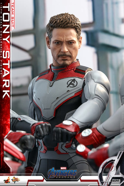 PRE-LOVED - Hot Toys - MMS537 - Avengers Endgame: Tony Stark Team Suit