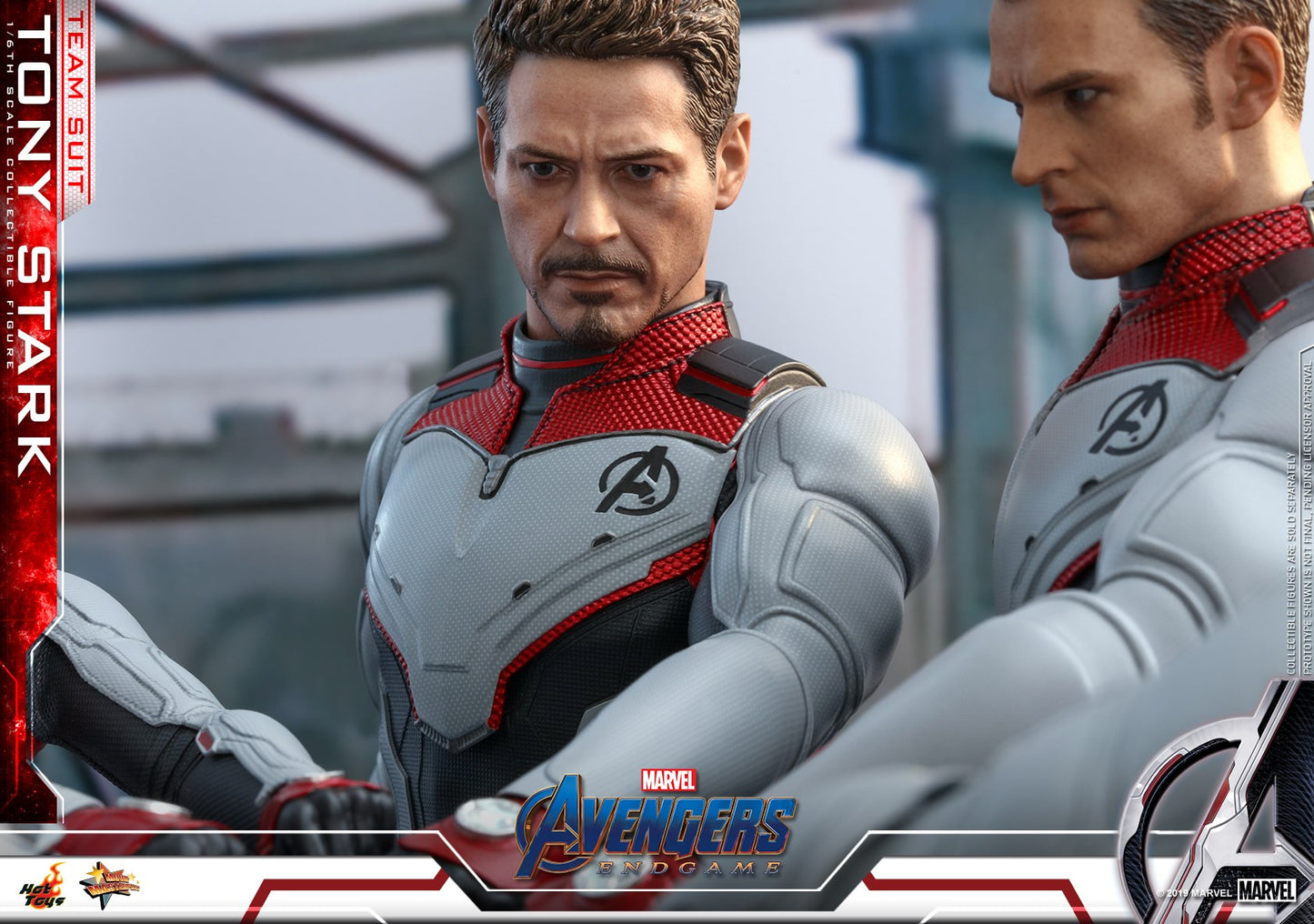 PRE-LOVED - Hot Toys - MMS537 - Avengers Endgame: Tony Stark Team Suit