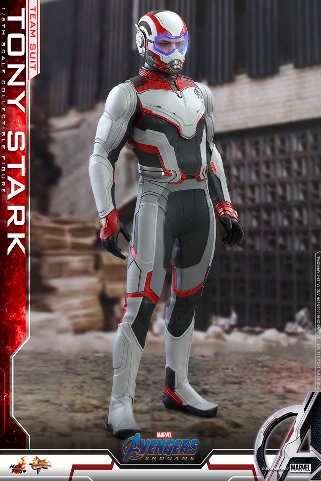 PRE-LOVED - Hot Toys - MMS537 - Avengers Endgame: Tony Stark Team Suit