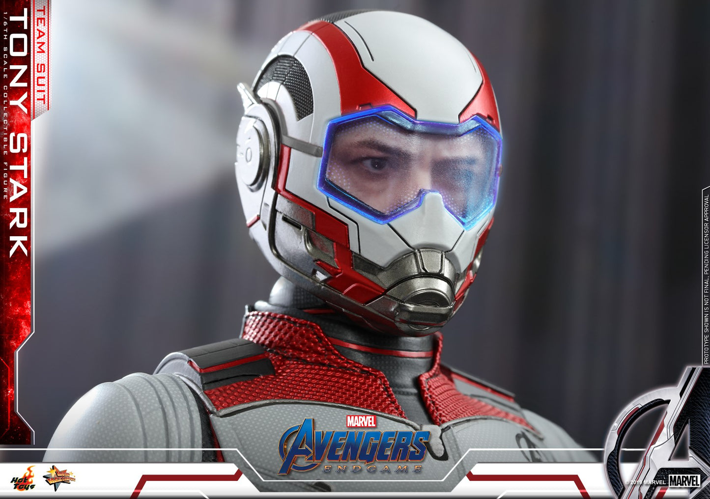 PRE-LOVED - Hot Toys - MMS537 - Avengers Endgame: Tony Stark Team Suit