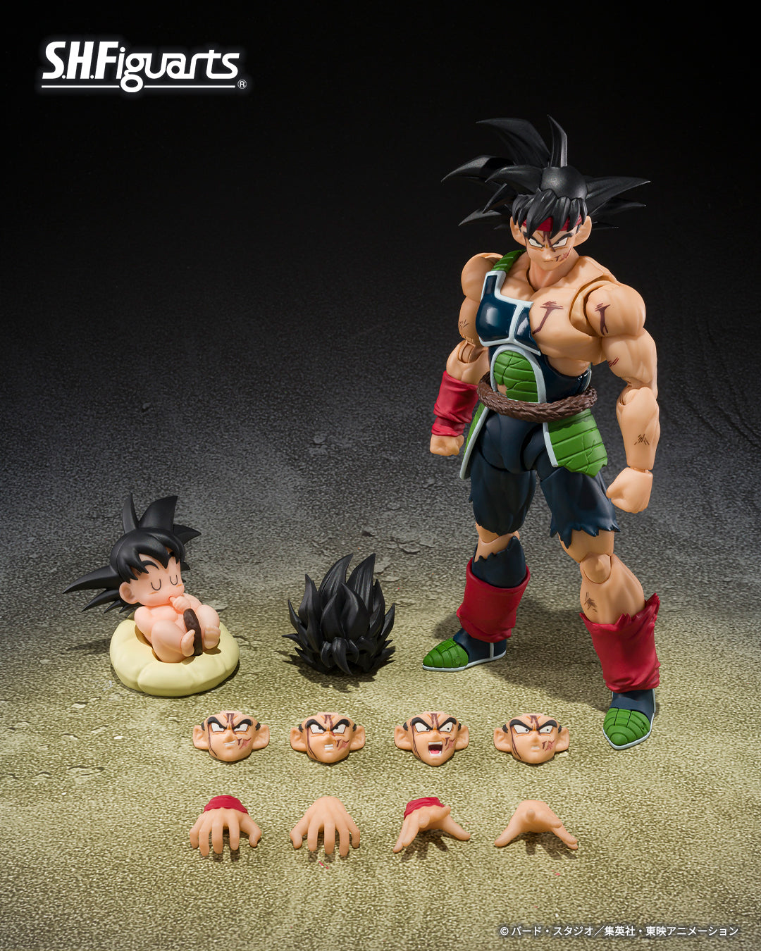 Tamashii Nations - S.H.Figuarts - BARDOCK -THE FATHER OF GOKU- Pre-order NOW