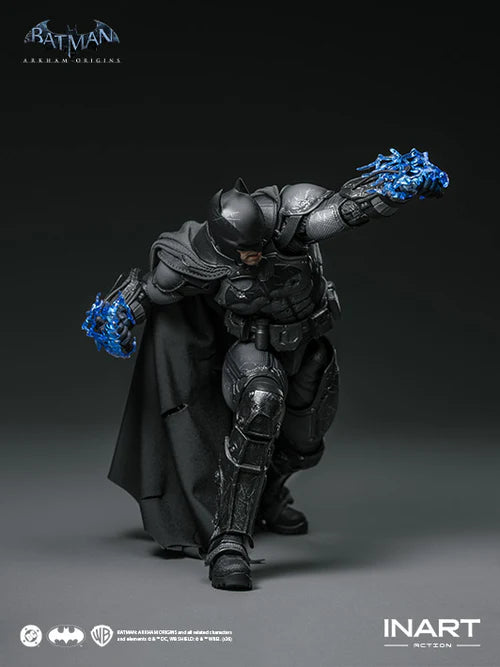 INART Collectibles - Batman: Arkham Origins - 1/12 Scale Batman (Battle Damaged Version)  Pre-order NOW