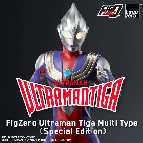 Threezero - Ultraman Tiga:  1/6th Scale FigZero Ultraman Tiga Multi Type (Special Edition)