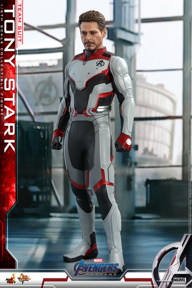 PRE-LOVED - Hot Toys - MMS537 - Avengers Endgame: Tony Stark Team Suit