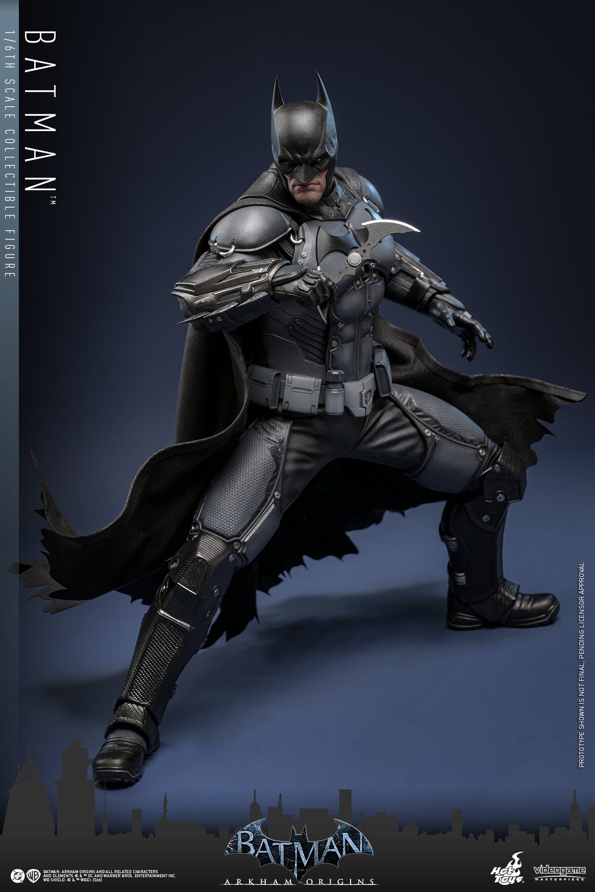 Hot Toys - Batman: Arkham Origins: Batman 1/6th Scale Collectible Figure Pre-order NOW