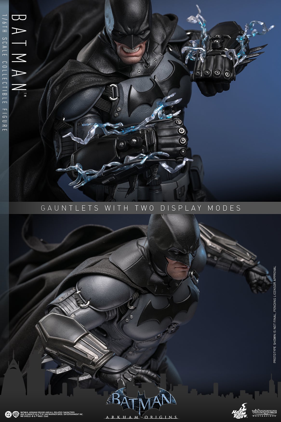 Hot Toys - Batman: Arkham Origins: Batman 1/6th Scale Collectible Figure Pre-order NOW