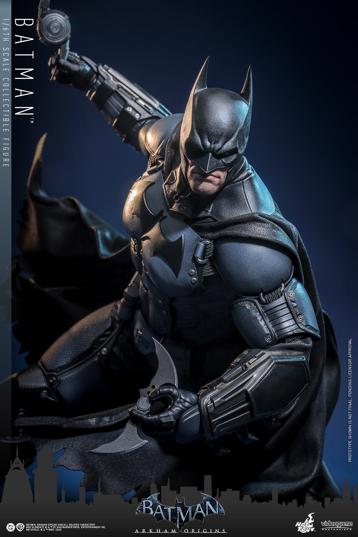 Hot Toys - Batman: Arkham Origins: Batman 1/6th Scale Collectible Figure Pre-order NOW