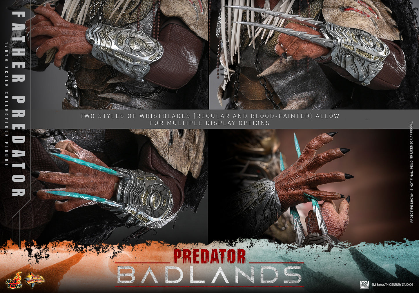 Hot Toys – MMS863 – Predator: Badlands: Father Predator 1/6th scale Collectible Figure - Preorder Now!!!
