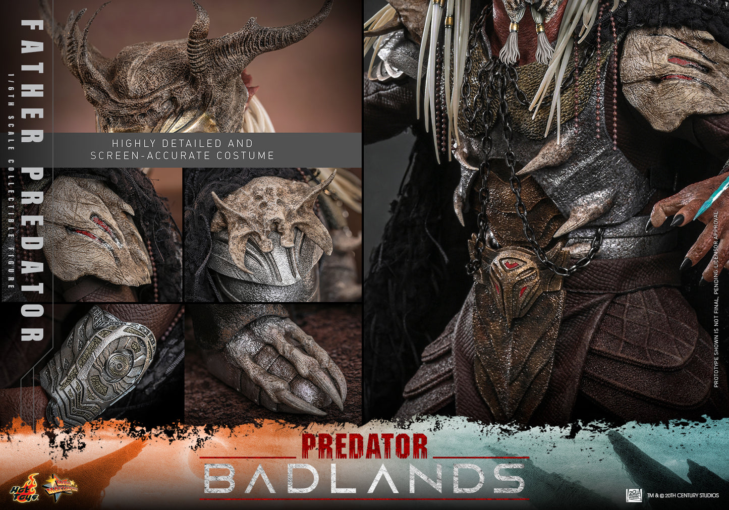 Hot Toys – MMS863 – Predator: Badlands: Father Predator 1/6th scale Collectible Figure - Preorder Now!!!