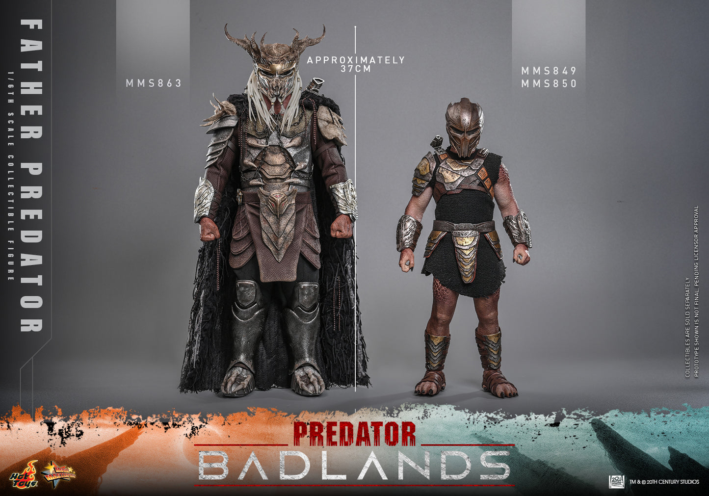 Hot Toys – MMS863 – Predator: Badlands: Father Predator 1/6th scale Collectible Figure - Preorder Now!!!