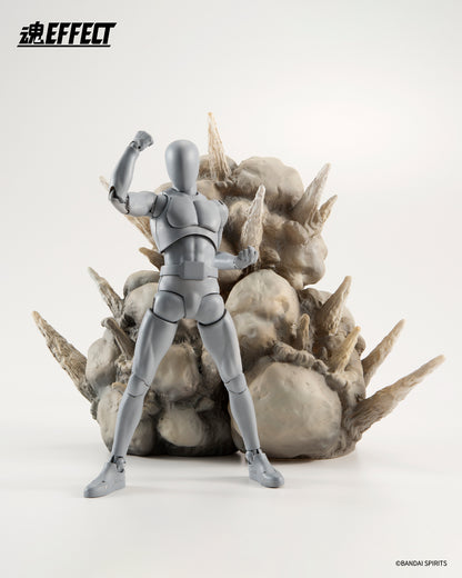 Tamashii Nations - Tamashii Effects: EXPLOSION Gray Ver. for S.H.Figuarts  Pre-order NOW