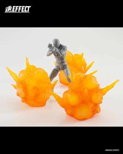 Tamashii Nations - Tamashii Effects: EXPLOSION Red Ver. for S.H.Figuarts Pre-order NOW