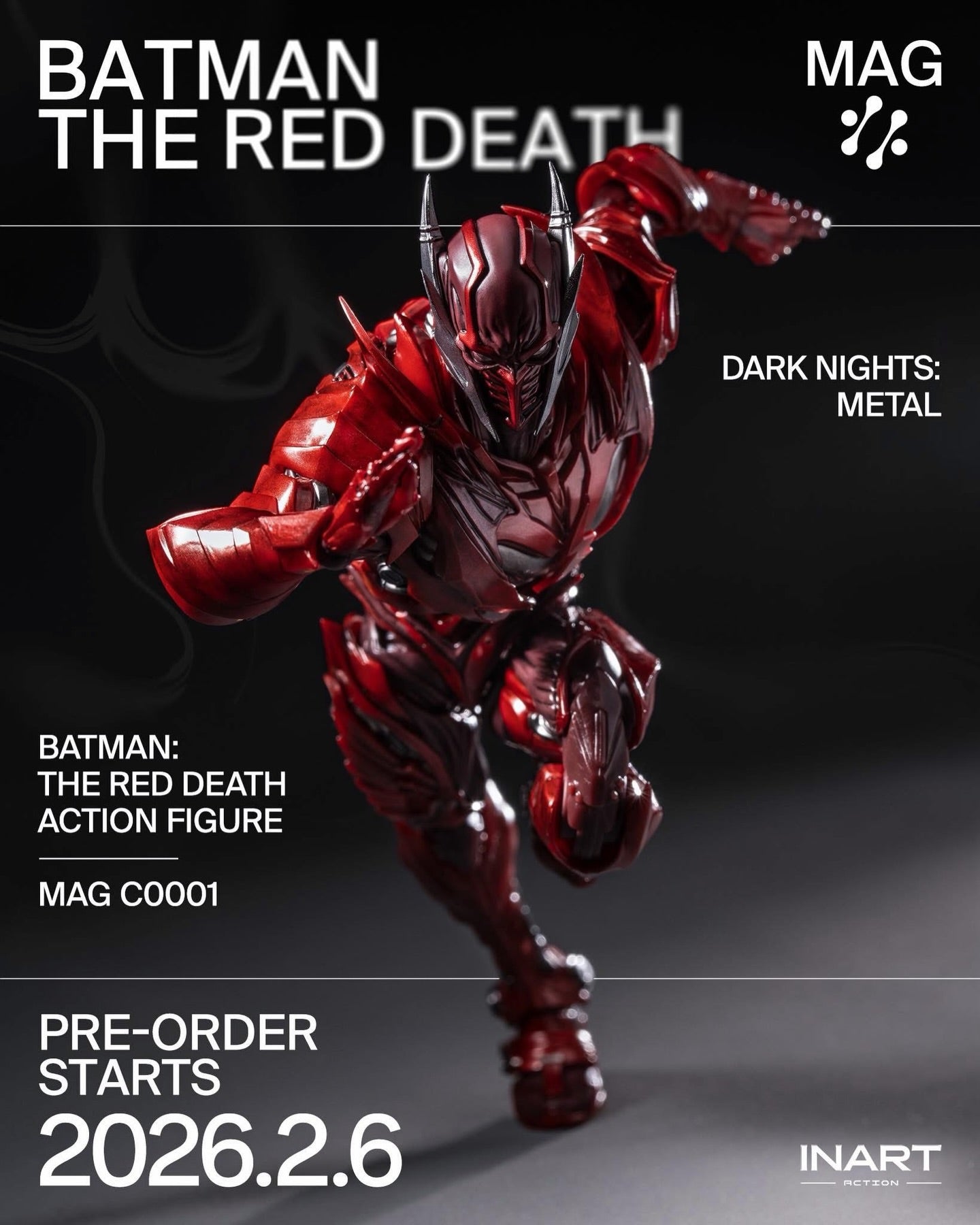 INART - Batman: The Red Death 1/12 Scale Collectible Figure on Pre-order NOW