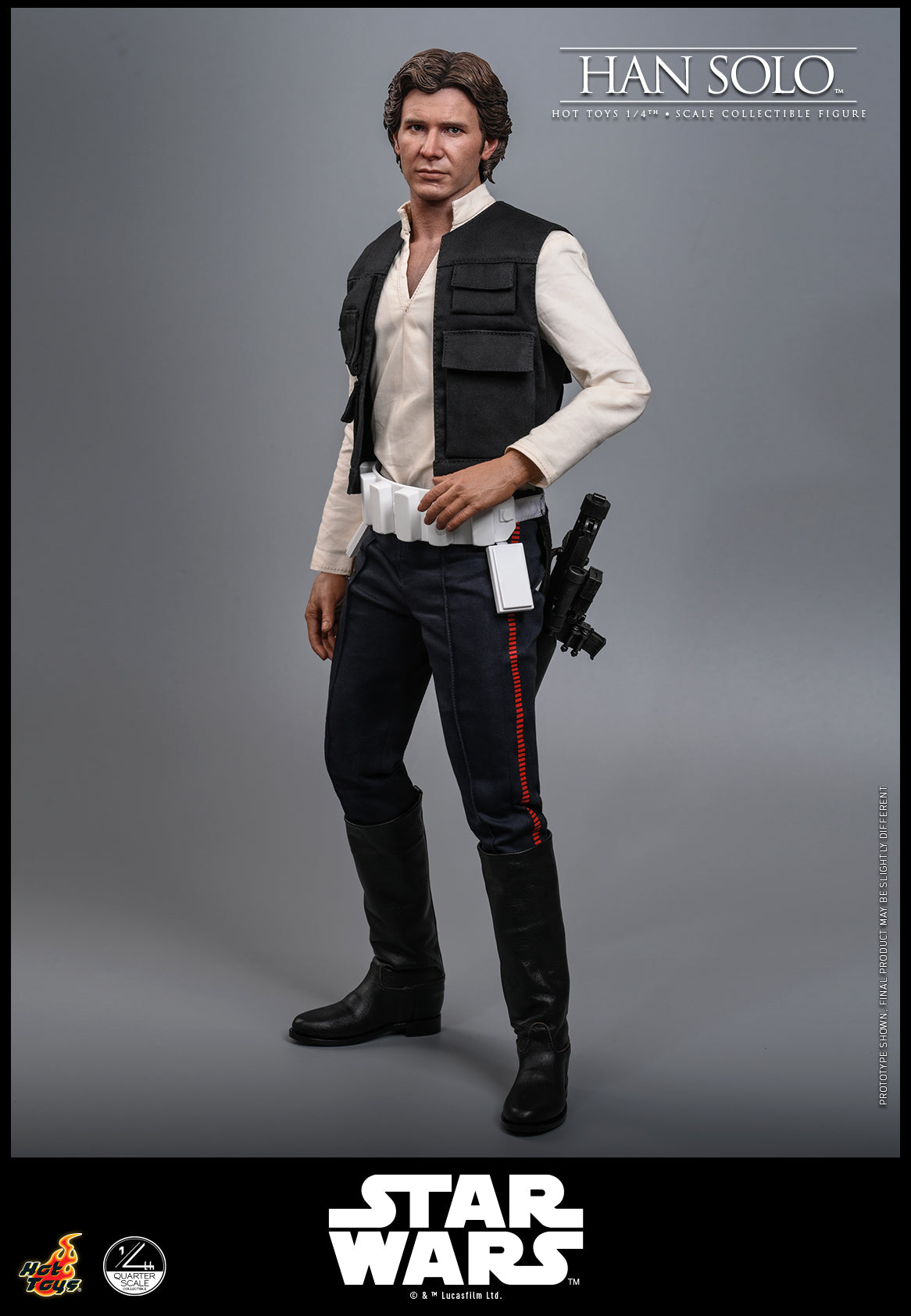 Hot Toys – QS026 – Star Wars: Han Solo 1/4th scale Collectible Figure - Preorder Now!!!