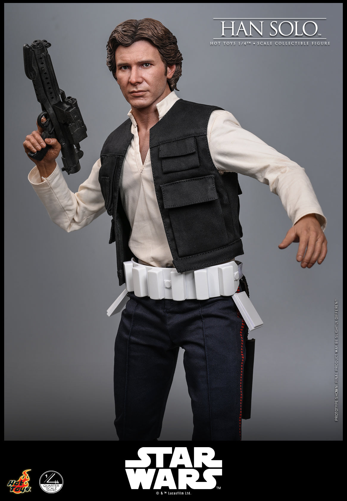 Hot Toys – QS026 – Star Wars: Han Solo 1/4th scale Collectible Figure - Preorder Now!!!