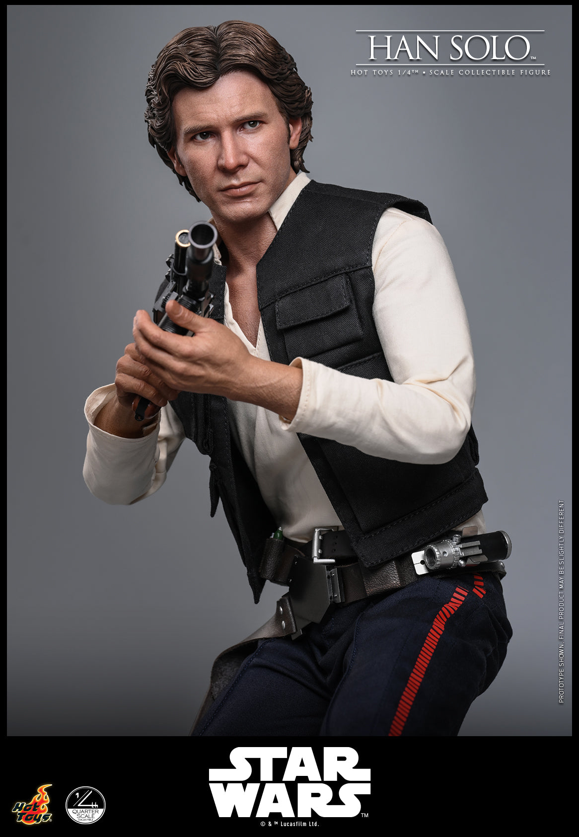 Hot Toys – QS026 – Star Wars: Han Solo 1/4th scale Collectible Figure - Preorder Now!!!
