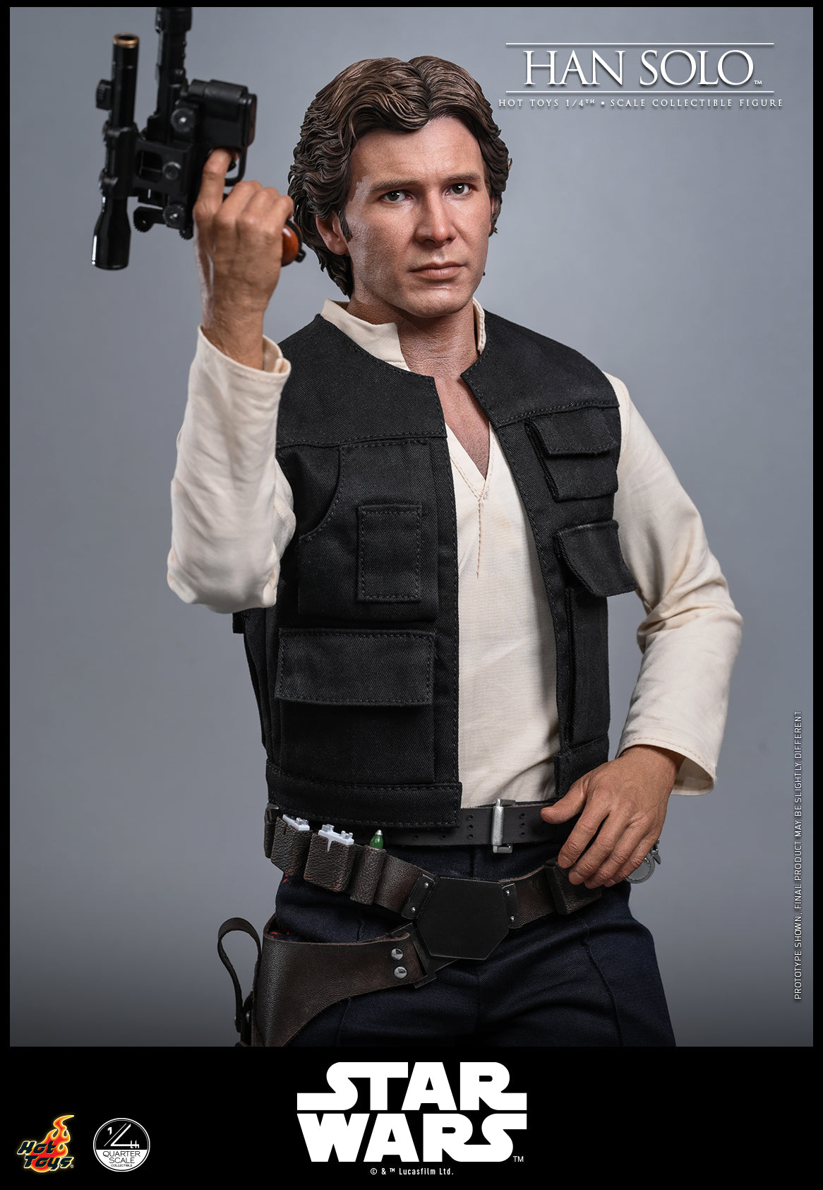 Hot Toys – QS026 – Star Wars: Han Solo 1/4th scale Collectible Figure - Preorder Now!!!