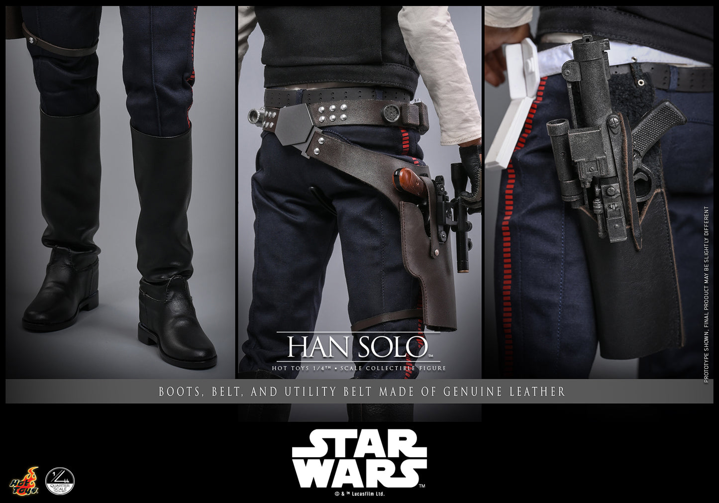 Hot Toys – QS026 – Star Wars: Han Solo 1/4th scale Collectible Figure - Preorder Now!!!