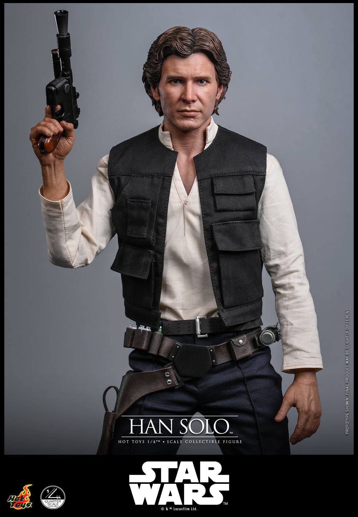 Hot Toys – QS026 – Star Wars: Han Solo 1/4th scale Collectible Figure - Preorder Now!!!