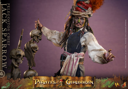 Hot Toys - DX48 - Pirates of the Caribbean: Dead Man's Chest: Pelegostos Chief Jack Sparrow 1/6th Collectibles Figure  Pre-order NOW
