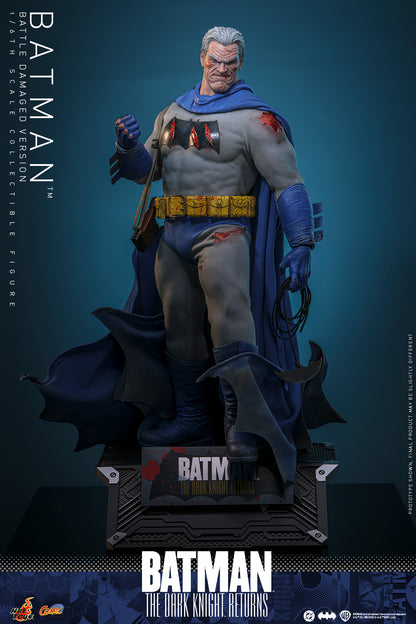 Hot Toys - CMS031 -  Batman: The Dark Knight™ Returns: Batman™ (Battle Damaged Version) 1/6th Collectibles Figure  Pre-order NOW