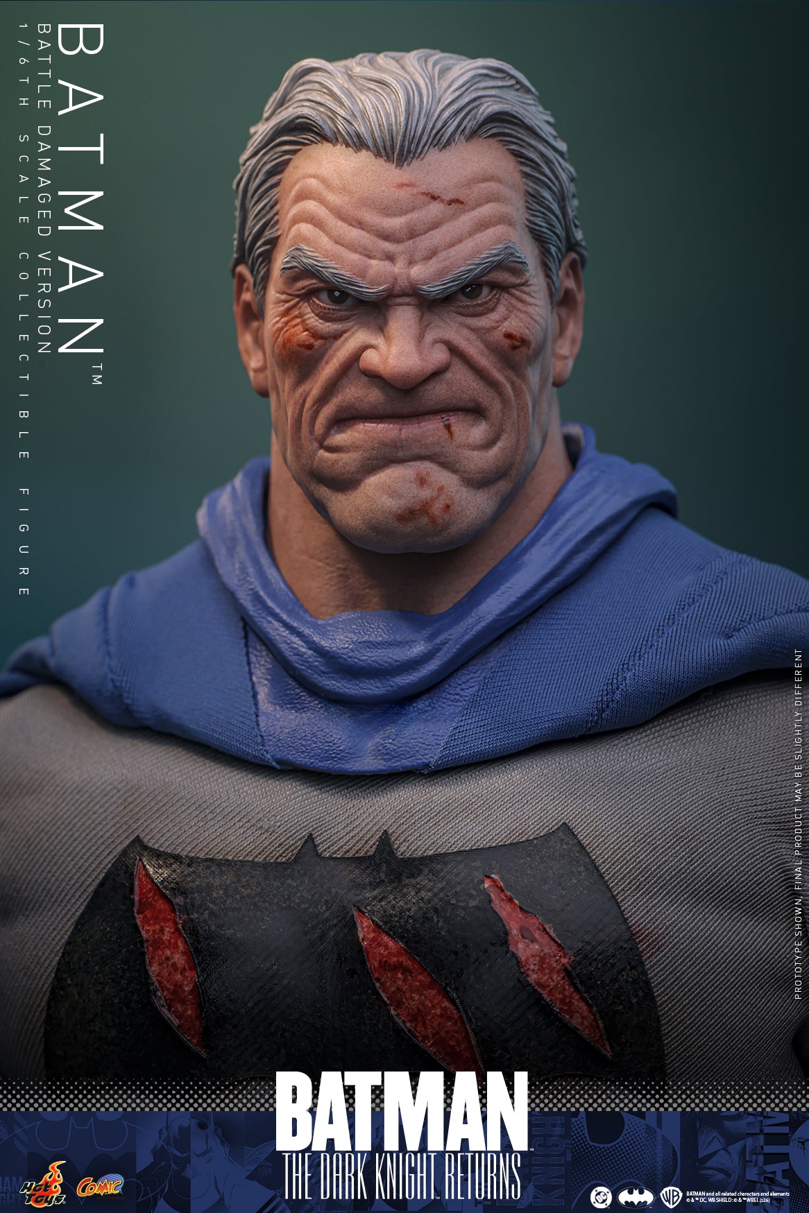 Hot Toys - CMS031 -  Batman: The Dark Knight™ Returns: Batman™ (Battle Damaged Version) 1/6th Collectibles Figure  Pre-order NOW