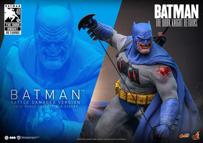 Hot Toys - CMS031 -  Batman: The Dark Knight™ Returns: Batman™ (Battle Damaged Version) 1/6th Collectibles Figure  Pre-order NOW