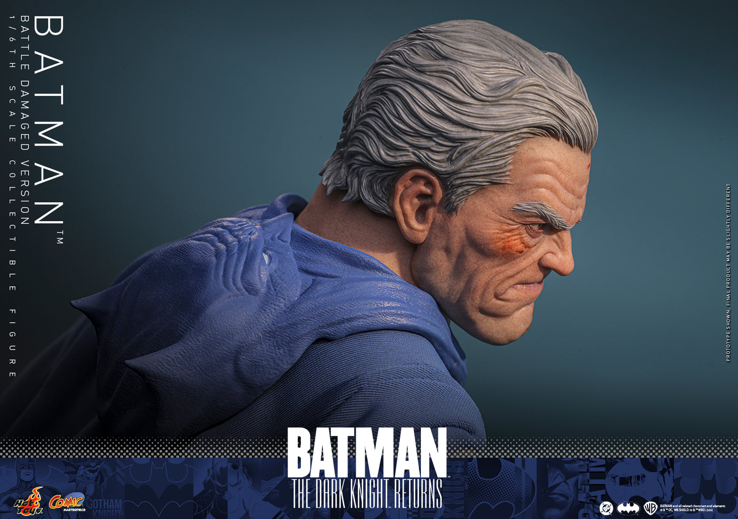 Hot Toys - CMS031 -  Batman: The Dark Knight™ Returns: Batman™ (Battle Damaged Version) 1/6th Collectibles Figure  Pre-order NOW