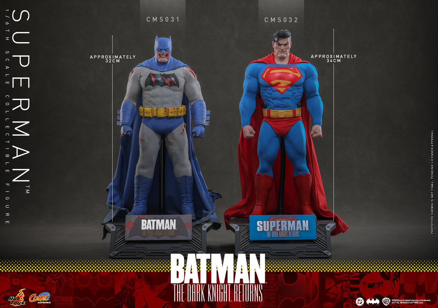 Hot Toys - CMS032 -  Batman: The Dark Knight™ Returns: Superman™ 1/6th Collectibles Figure  Pre-order NOW