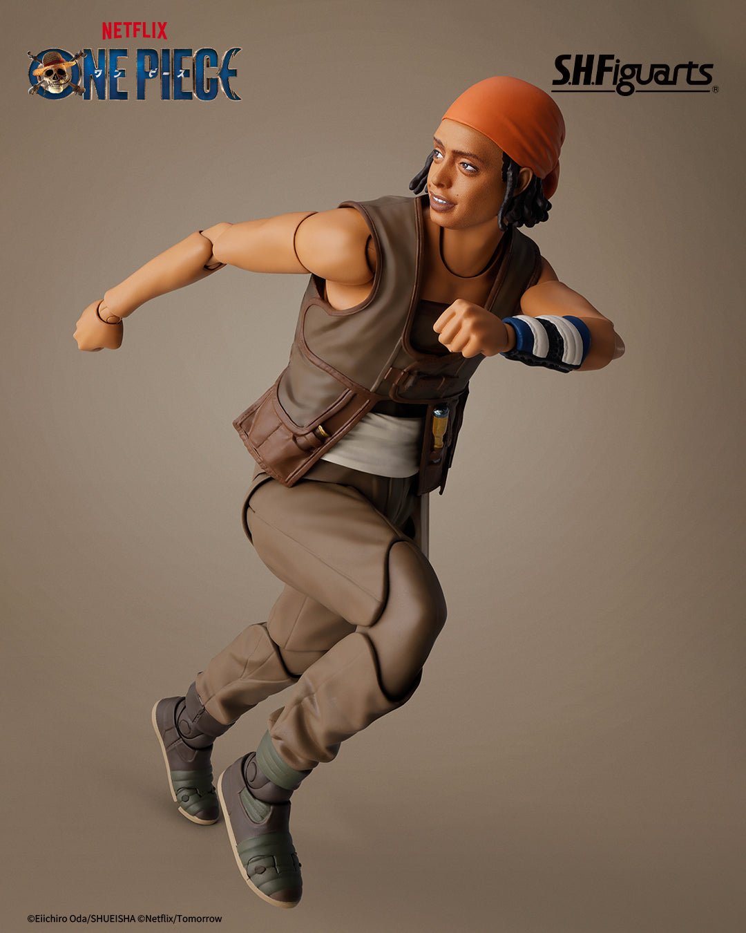 Tamashii Nations - S.H.Figuarts - One Piece (Netflix Series): Usopp Pre-order NOW