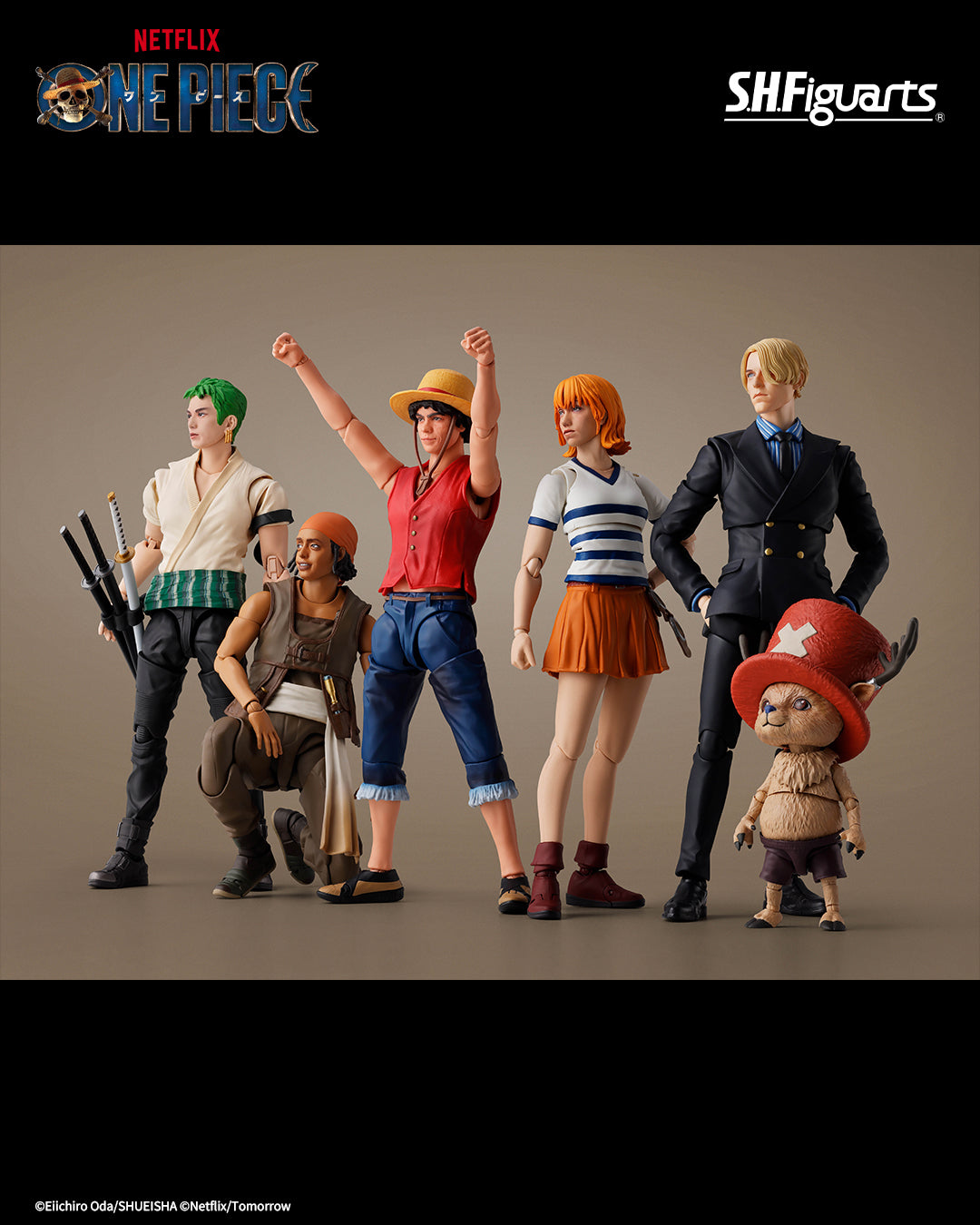 Tamashii Nations - S.H.Figuarts - One Piece (Netflix Series): SANJI Pre-order NOW