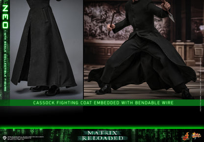 Hot Toys - MMS868 - Matrix Reloaded: Neo 1/6th Scale Collectibles Figure Pre-order NOW