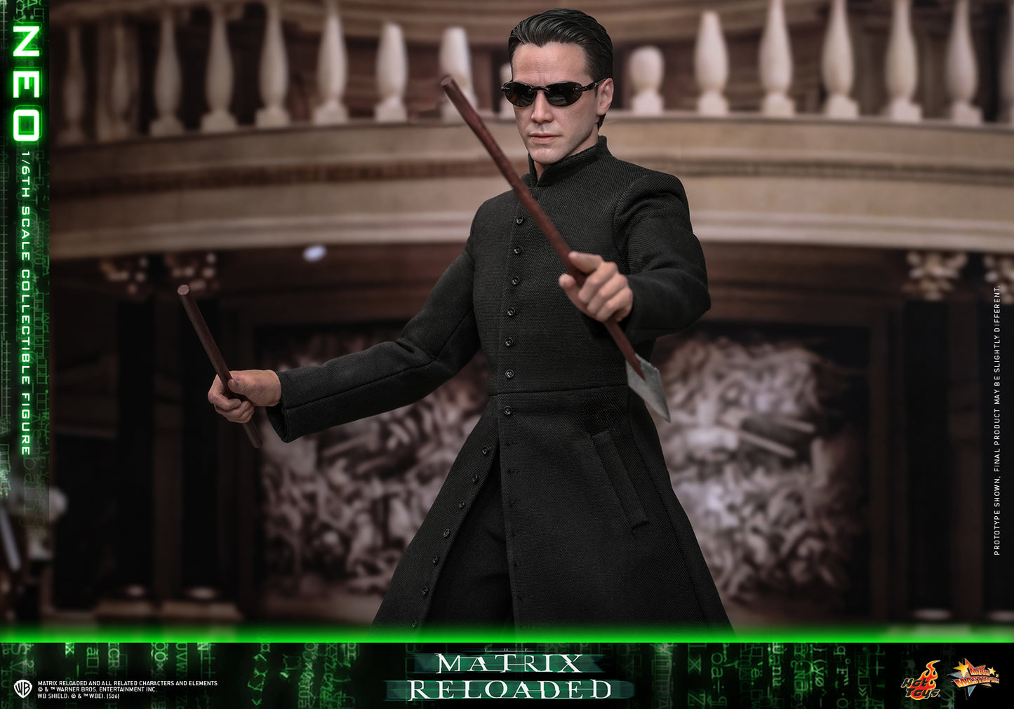 Hot Toys - MMS868 - Matrix Reloaded: Neo 1/6th Scale Collectibles Figure Pre-order NOW