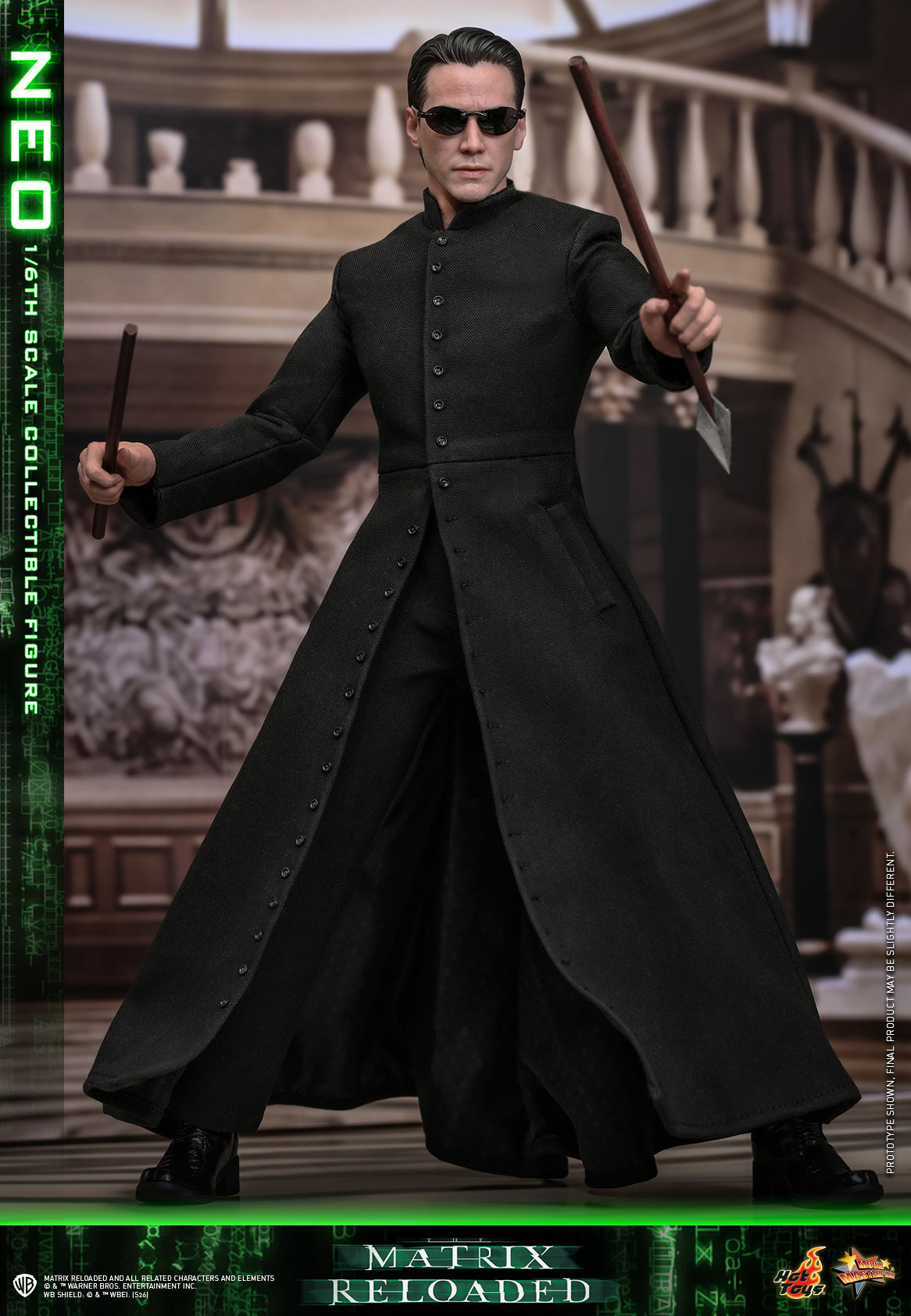 Hot Toys - MMS868 - Matrix Reloaded: Neo 1/6th Scale Collectibles Figure Pre-order NOW