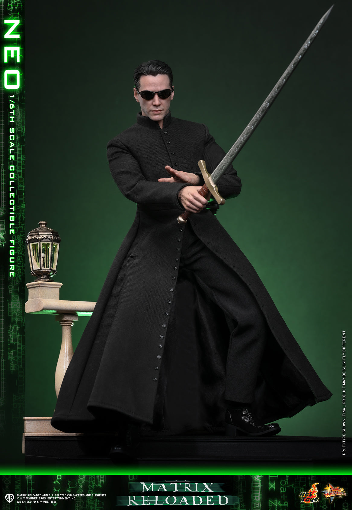 Hot Toys - MMS868 - Matrix Reloaded: Neo 1/6th Scale Collectibles Figure Pre-order NOW