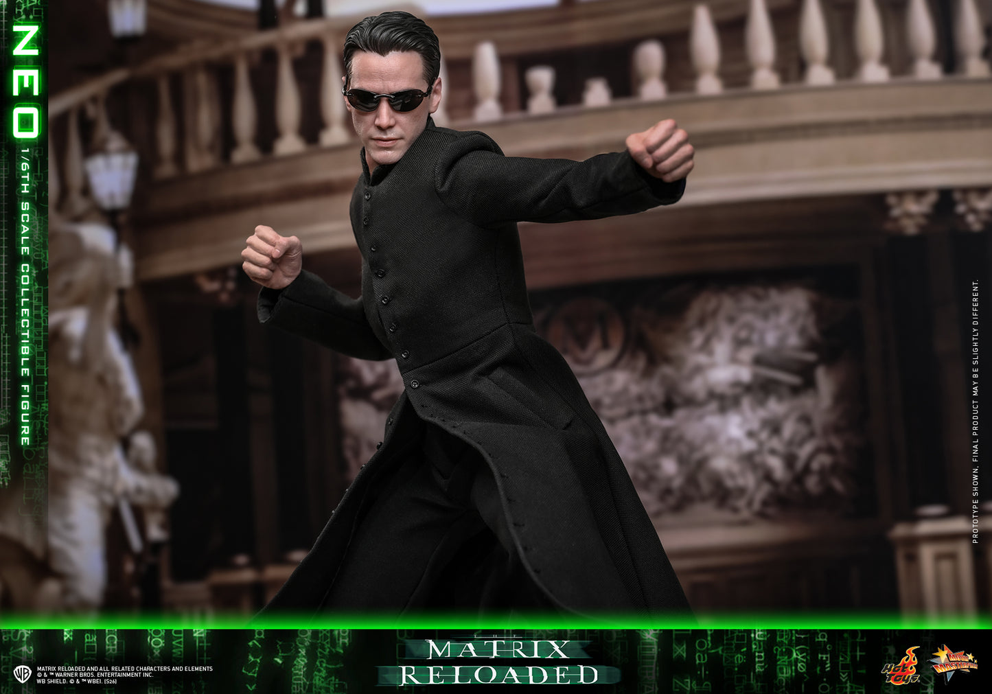 Hot Toys - MMS868 - Matrix Reloaded: Neo 1/6th Scale Collectibles Figure Pre-order NOW