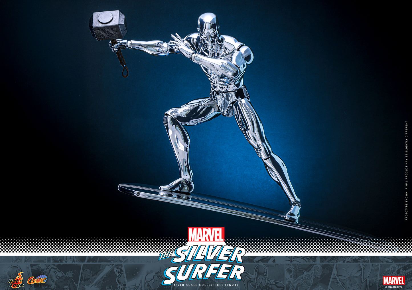 Hot Toys - CMS033 - The Silver Surfer: Silver Surfer 1/6th Scale Collectibles Figure Pre-order NOW