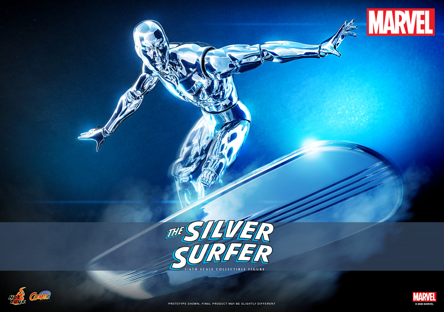 Hot Toys - CMS033 - The Silver Surfer: Silver Surfer 1/6th Scale Collectibles Figure Pre-order NOW