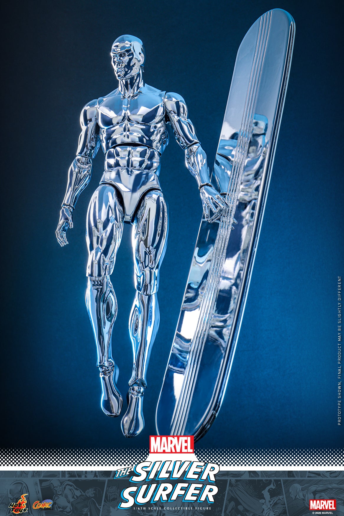 Hot Toys - CMS033 - The Silver Surfer: Silver Surfer 1/6th Scale Collectibles Figure Pre-order NOW